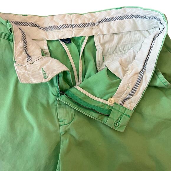 Polo Ralph Lauren Mens Size 36 Classic Pistachio Green Chino Shorts Preppy - Picture 4 of 11